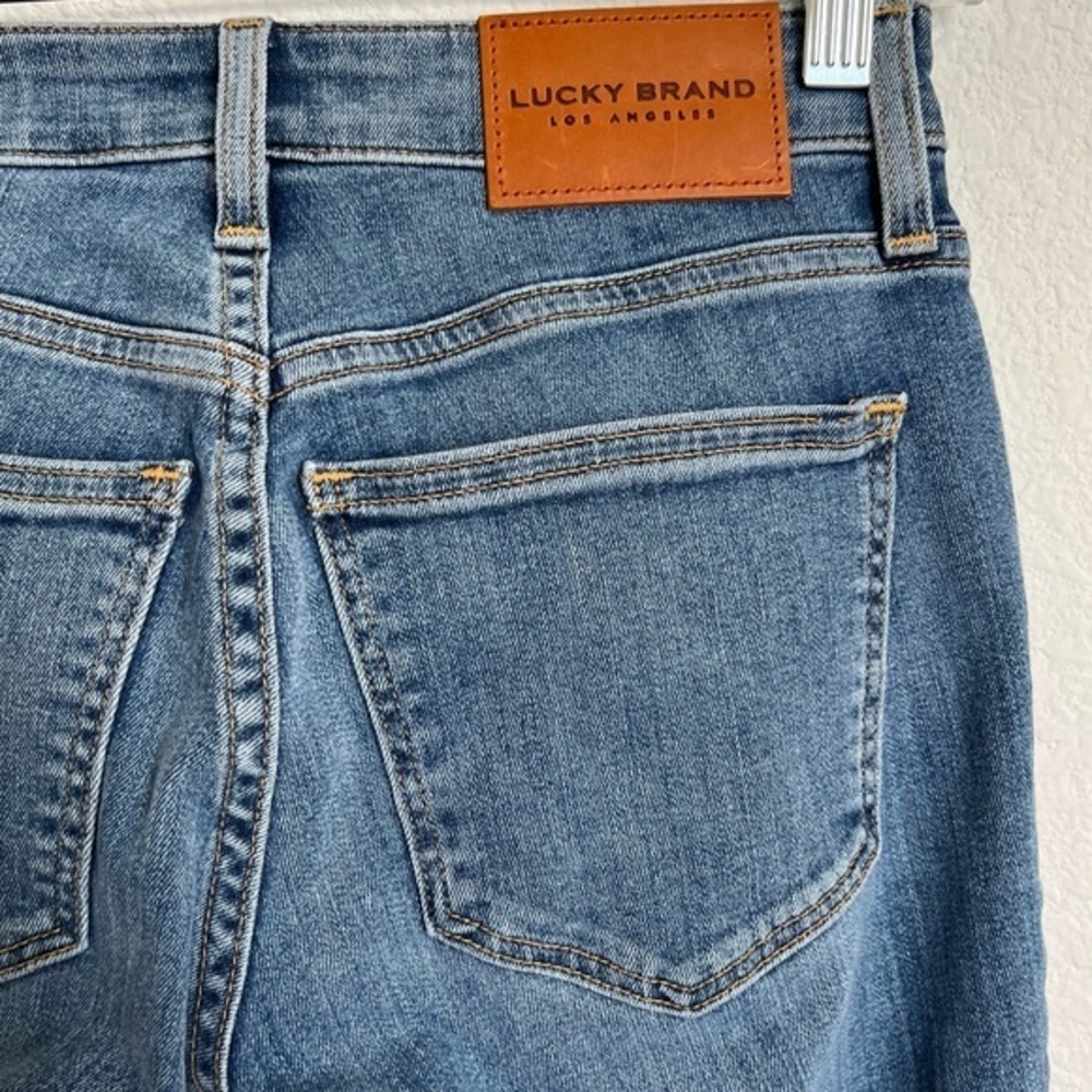 Lucky Brand Lolita Low Rise Boot Raw Hem 0/25 - Picture 9 of 13